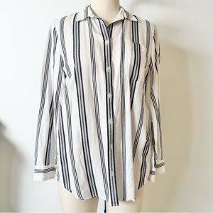 Banana Republic Striped Button-up shirt